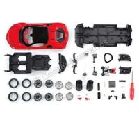 2019 Ferrari SF90 Stradale Hybrid 1000hp Rojo "KIT Para Montar" 1:24 Bburago 18-