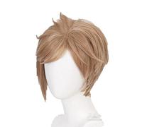 2019 Fiora Laurent The Grand Duelist Brown Blonde Short Wig Cosplay Halloween Costume Synthetic Hair Wigs