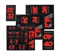 2019 FOX Heritage Decal Kit Fork & Shock | bis MY20 | Red