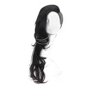2019 Hot Anime Tokyo Ghoul Uta Cosplay Peluca Moda Hombres Y Mujeres Negro Plata Gris Anime Peluca Completa Cabello Largo Y Rizado Tipo De Mujer De Halloween