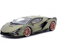 2019 Lamborghini Sian FKP 37 Verde Oliva 1:18 Bburago 11046