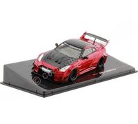 Nissan 35GT-RR lb-Silhouette Obras Gt R35 Gt-R 2019 Rojo Metálico 1:43 Modelo