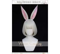 2019 nuevo Anime BEASTARS Cosplay Louis/Haru/Legoshi Peluca con conejo/Lobo/Orejas de ciervo Bestias personificadas Peluca de pelo Cosplay Peluca de conejo de Halloween con oreja