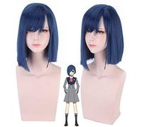 2019 nuevo anime japonés DARLING en la peluca de cosplay FRANXX KOKORO 80 cm largo ondulado rizado pelo sintético pelucas de cosplay + gorro de peluca talla única PL-460 peluca Ichigo