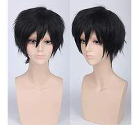 2019 nuevo y barato Sword Art Online Kirigaya Kazuto Cosplay peluca Kazuto o Kirito Costume SAO Hombres Mujeres Short Black Hair Play pelucas One size black wig PL-002-7