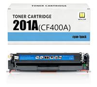 201A CF400A CF401A CF402A CF403A Cartucho de Tóner Compatible para HP - Negro ~1.500 / Color ~1.400 Páginas - para M277 M252 M274 - Elige Negro/Cian/Amarillo/Magenta,cy