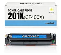 201X CF400X CF401X CF402X CF403X Cartucho de Tóner Alto Rendimiento Compatible para HP - Negro ~2.800 / Color ~2.300 Páginas - para M277 M252 M274 - Elige Negro/Cian/Amarillo/Magenta,cy