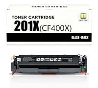 201X CF400X CF401X CF402X CF403X Cartucho de Tóner Alto Rendimiento de Reemplazo Compatible para HP - para M277 M252 M274,BK