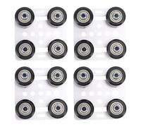 2020 Aluminum Ally 3D Printer Gantry Plate | 4Pcs Lightweight Extruder Back Support Board with Wheel | High - Strength CNC Machine & V Series Fit