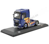 2020 Cabeza Tractora MAN TGX XXL Azul Decorado 1:43 IXO Models TR235.22