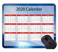 2020 Calendar Golden Premium Gaming Mouse Pad Custom, Mysterious Ocean Themed Rubber Mouse Pad