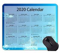 2020 Calendar Golden Premium Gaming Mouse Pad, Dark Blue Sky Themed Mouse Mouse Pad