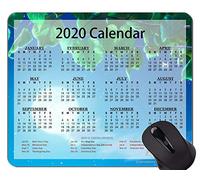 2020 Calendar Hd Font Gaming Mouse Pad Custom, Leaves Sky Themed Mouse Pads