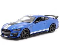 2020 Ford Mustang Shelby GT500 Azul Metalizado 1:18 Maisto 31388