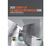 2020 Los Angeles County Mechanical Code