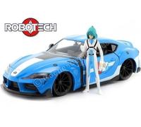 2020 Toyota Supra + Figura Max Sterling "Serie de TV Robotech" 1:24 Jada Toys 33