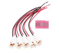 2021 Ajuste para Wolverine Rmax2 Rmax4, Transmisión de Kit de Plomo de Potencia con Tapones de 5 Pcs y Conectores de 10pcs, Soportes para 850 X4 X2, B4J H25B0