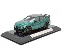 2021 Alfa Romeo Giulia GTAm Verde Montreal Metalizado 1:43 Bburago Signature Ser