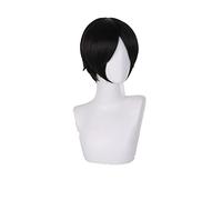 2021 Anime Blue Period Setasuke Takahashi Cosplay Props Wig Adult Black Short Hair Halloween Party Cosplay Wig Gift for Kids