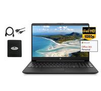 2021 El más nuevo HP 15.6 pulgadas FHD 1080P IPS anti-deslumbramiento portátil, procesador Intel N4020, 8 GB DDR4 RAM, 256 GB SSD, listo para reuniones en línea, Ethernet, WiFi, cámara web, HDMI, carga rápida, Win10 S, con accesorios GM