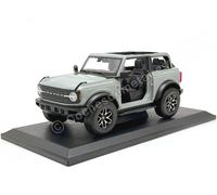 2021 Ford Bronco Badlands Sin Puertas Gris 1:18 Maisto 31457