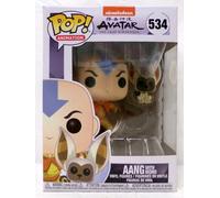 2021 Funko Pop Animación Avatar La Última Airbender 534 Aang Con Momo Vinilo
