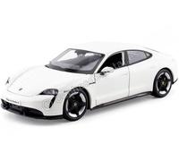 2021 Porsche Taycan Turbo S Blanco 1:24 Bburago 21098