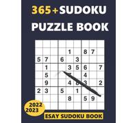 2022-2023 Large Print Easy Sudoku Puzzles Book For Adults:: 365+Sudoku Puzzles from Easy With Full Solutions,sudoku puzzles for adults large print easy .(Sudoku Puzzles for Adults)