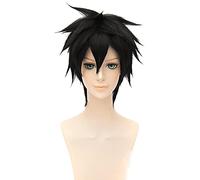 2022 Anime Shisui Uchiha Cosplay Wig Short Negro Negro Resistente al calor Sintético Pelucas de fiesta Pelucas + Peluca Cap