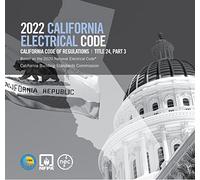 2022 California Electrical Code, California Code of Regulations Title 24, Part 3
