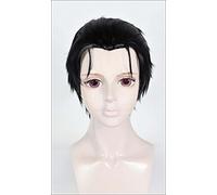 2022 Cosplay Wig Yuri! en Victor Ice Nikiforov Plateado Pelucas Blancas Corta Cosplay Fiesta De Moda Anime Humano Kostüm Pelucas Completas Pelucas Sintéticas Haar Resistente al calor Fiber Haar