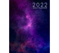 2022 Daily Planner: Daily Agenda With Hourly Schedule 15 Minute Interval, Each W nd Month On Two Pages. Jan 2022 to Dec 2022. Space Cover