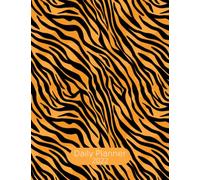 2022 Daily Planner: Daily Agenda With Hourly Schedule 15 Minute Interval, Each W nd Month On Two Pages. Jan 2022 to Dec 2022. Tiger Pattern Cover