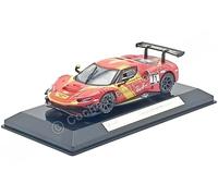 2022 Ferrari 296 GT3 3,0L Twin Turbo V6 Nº71 Racing Rojo 1:43 Bburago 36313