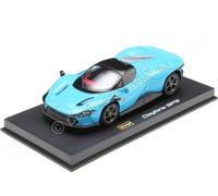 2022 Ferrari Daytona SP3 Cerrado Baby Blue 1:43 Bburago Signature Series 18-3691