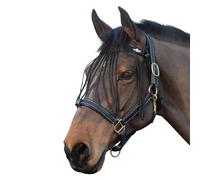 2022 Flecos Saxon Fly 819117 - Negro - Weatherbeeta Mask Size - Pony