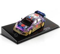 2022 Ford Puma Rally 1 Nº7 Loubet/Landais Versión Sucio Rally Acrópolis 1:43 IXO