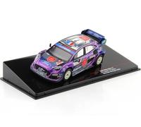 IXO Modelo estático Ford Puma Rally1 Nº7 Loubet/Landais Rally Italia 2022 1:43 RAM854.22