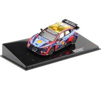 1:43 IXO Hyundai I20 Coupe Wrc Mobis #6 3Rd Rally Acropolis 2022 Sordo RAM869.22