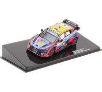 2022 Hyundai i20 N Rally1 Nº8 Tänak/Järveoja Ganador Rally Italia Cerdeña 1:43 IXO Models RAM853.22