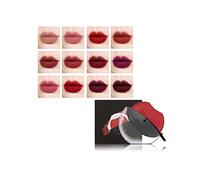 2022 Matte Velvet Matte Lipstick, Lazy Quick Lipstick, Matte Liquid Long-Lasting, Easy-To-Apply, Non-Stick Cup, Non-Fading, Waterproof Lip Gloss, Small And Lightweight, Easy To Carry. (Set A)