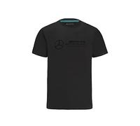 2022 MERCEDES-AMG PETRONAS FANWEAR STEALTH LARGE LOGO TEE - Black - Mens (XL) Chest 102-112cm