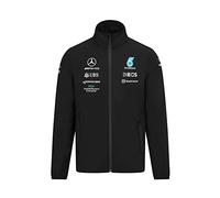2022 MERCEDES-AMG PETRONAS REPLICA MENS SOFTSHELL JACKET - Black - Mens (XL) Chest 102-112cm