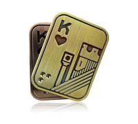 2022 New EDC Poker Cards Slider - Adult Metal Fidget Toy Magnetic Blocks (KK)