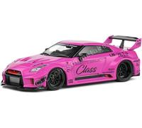 2022 Nissan GT-R (R35) Liberty Walk Body Kit Silhouette Violeta 1:43 Solido S431