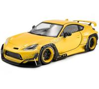 Sólido 421438235 - 1:43 Toyota GR86 ROCKET BUNNY Amarillo - Nuevo