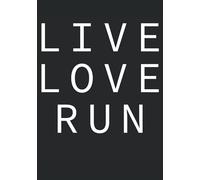 2022 Premium Planner - Live Love Run - Runner Loves Running: A Journal Size (7 x 10 inches) Weekly Day Planner | Diary with 130 Pages