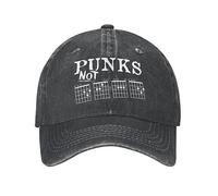 2022 Primavera Verano Papá Punks No Muerto Música Rock Gorra de Béisbol Hip Hop Sombreros De Algodón Lavado De Viaje Al Aire Libre