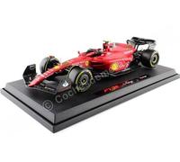 2022 Scuderia Ferrari F1 F1-75 Nº55 Carlos Sainz Rojo Scuderia 1:18 Bburago 1681