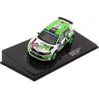 2022 Skoda Fabia Rally2 Evo Nº21 Mikkelsen/Eriksen Rallye Estonia 1:43 IXO Model